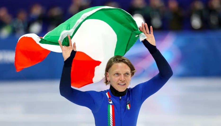 Arianna Fontana sets Italian Olympic record with 14th medal