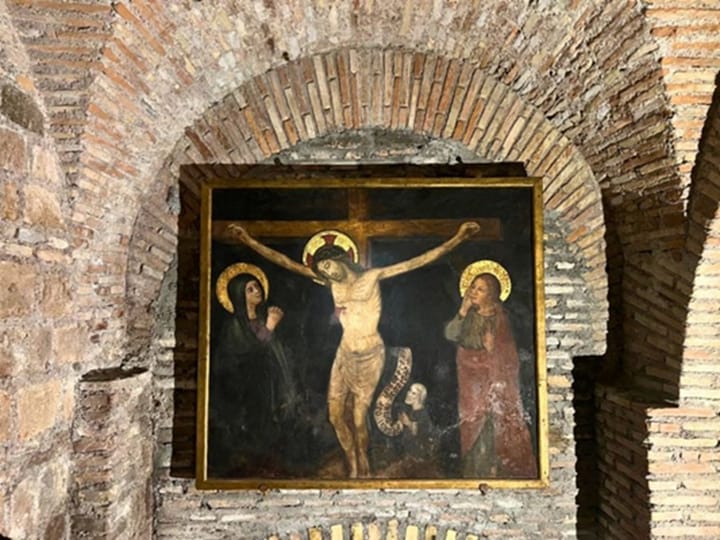 Venerable English College opens crypt and Roman road to public